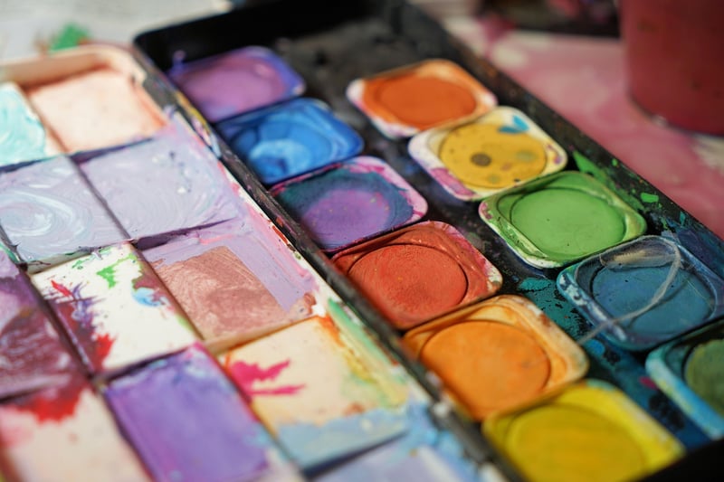 Hand-Painted Flower Pots